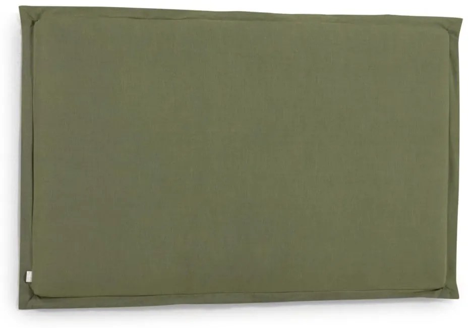 Zielony tapicerowany zagłówek 186x106 cm Tanit – Kave Home