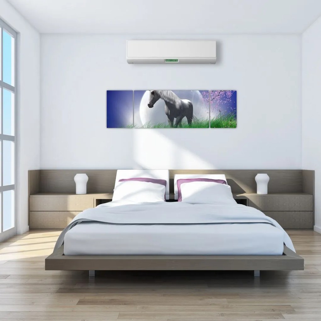 Obraz jednorożca (170x50 cm)