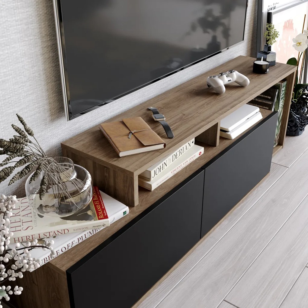 Stolik pod telewizor Nexera Walnut