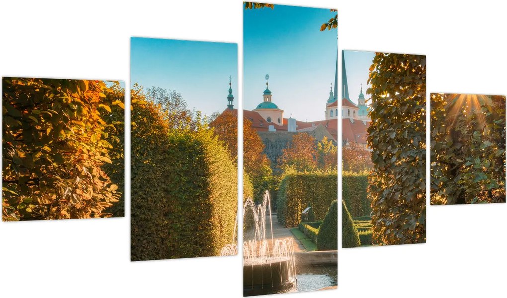 Obraz - Pałac Wallensteina (125x70 cm)