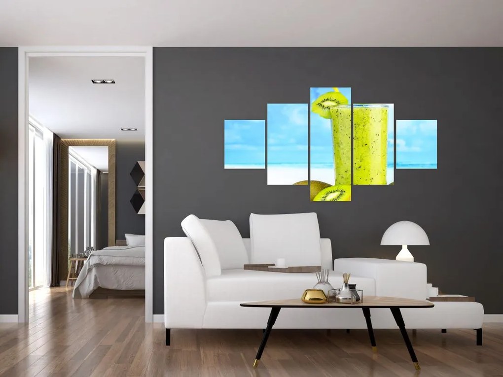 Zdjęcie - smoothie z kiwi (125x70 cm)