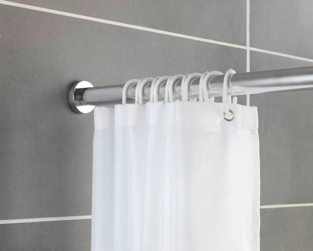 Teleskopowy drążek prysznicowy LUZ, Ø 2,8 cm, 110-185 cm, chrom, WENKO