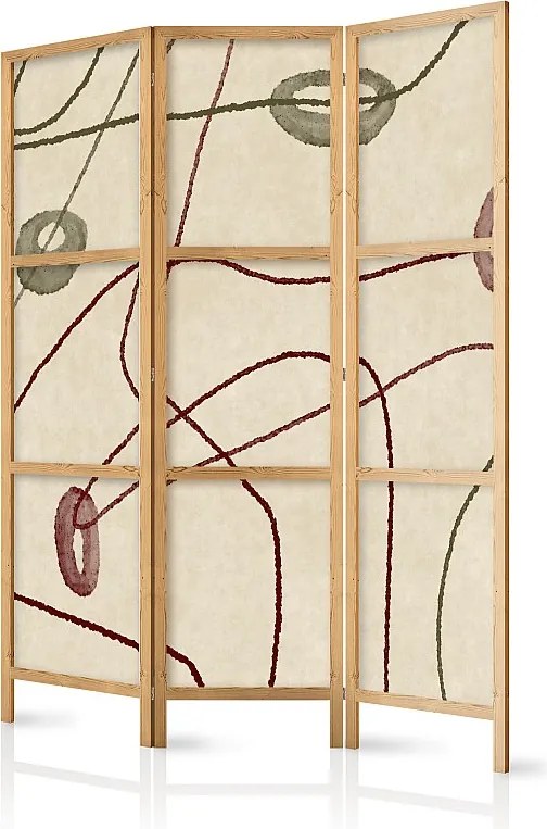 Parawan japoński Artgeist Abstrakcje 135 x 172 cm 1 szt