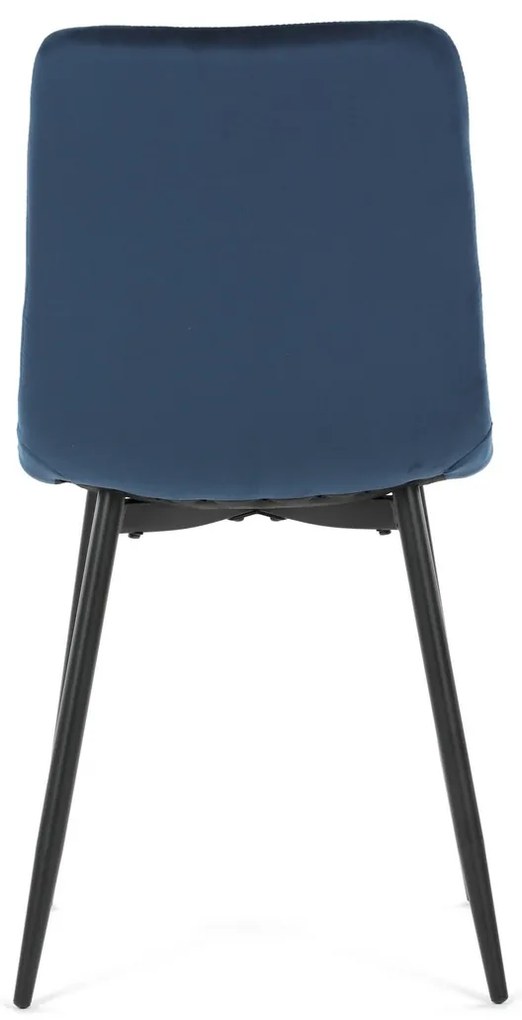 Zestaw krzeseł do jadalni CT-281 BLUE4, 4 szt.