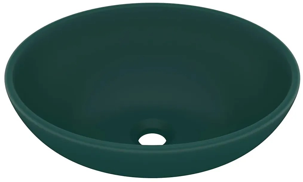 Zielona umywalka nablatowa R6-L59