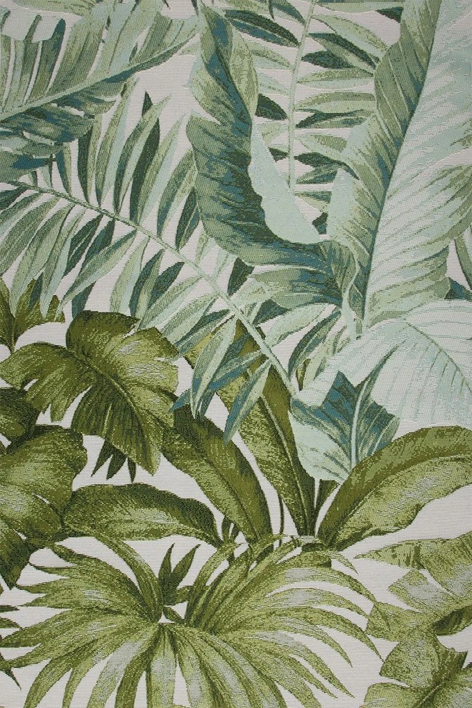 Dywan Capri Bujne Liście Blado-zielony 160x235 Prostokąt