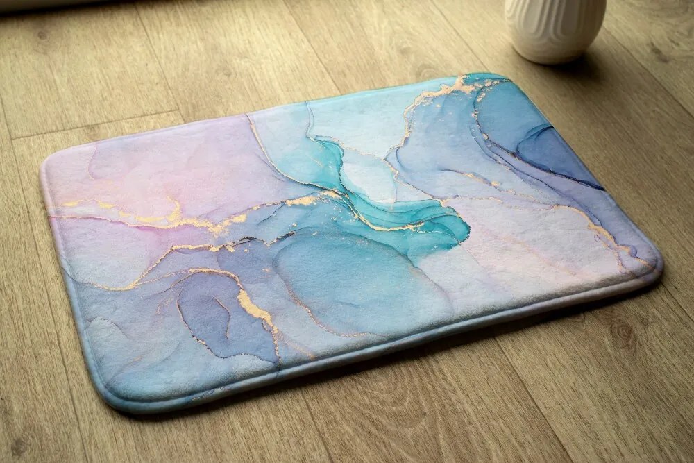 Dywanik antypoślizgowy do łazienki Dywanik antypoślizgowy do łazienki Kolorowy marmur