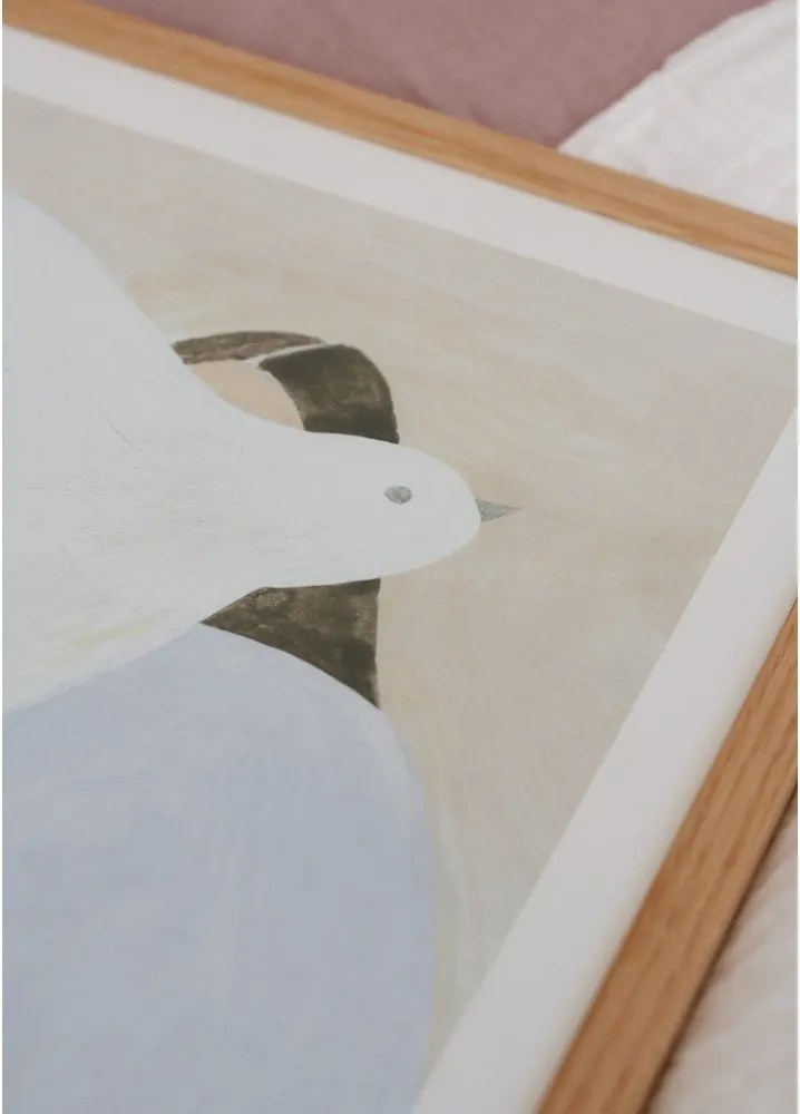 Plakat 70x50 cm Bright Bird – Clara Schicketanz – The Poster Club