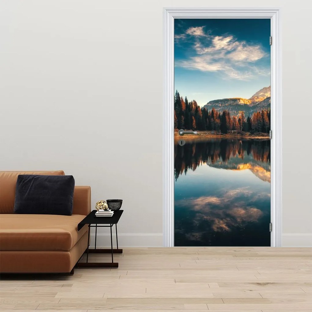 Fototapeta na drzwi - Alpy (95x205cm)