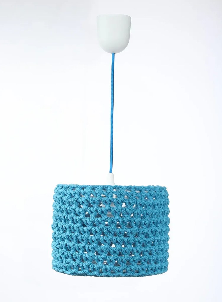Lampa wisząca COTTON 25 niebieska BPS KONCEPT