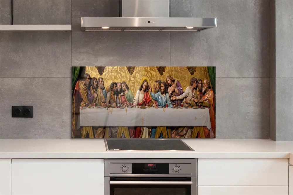 Panel szklany do Kuchni Ostatnia Wieczerza