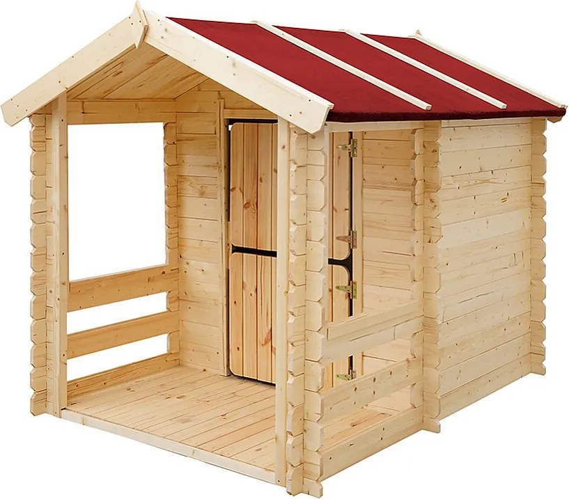 Drewniany domek ogrodowy dla dzieci - M501