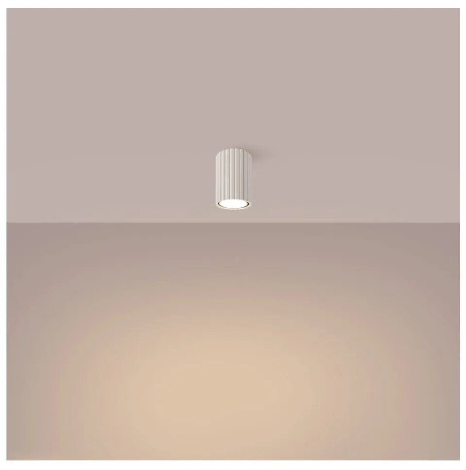 Kremowa lampa punktowa Gleam – Sollux