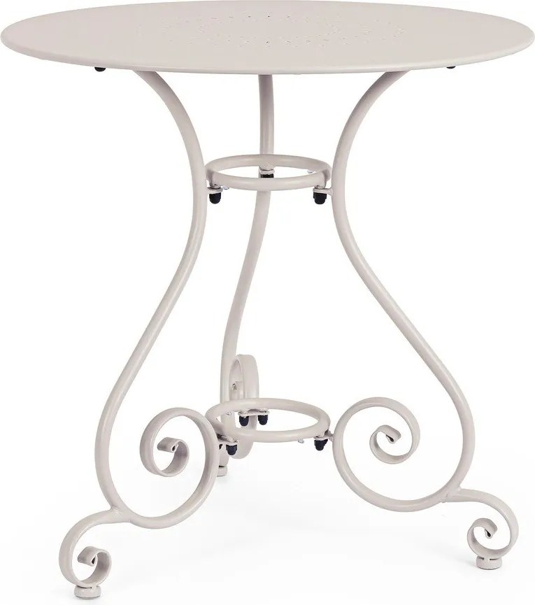 Stalowy okrągły stolik ogrodowy ø 70 cm Etienne – Bizzotto