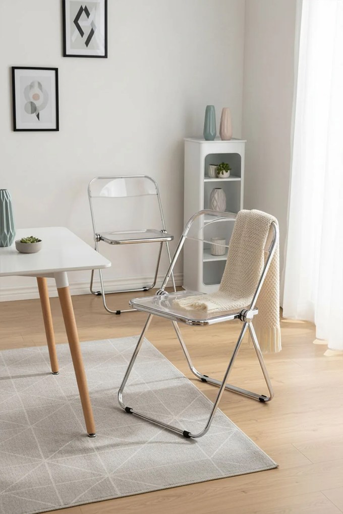 Zestaw 4 Skadanych Krzese Eventowych Tamy