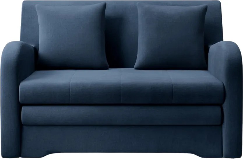 Rozkładana sofa dwuosobowa ARIO NUBE, ciemnoniebieska