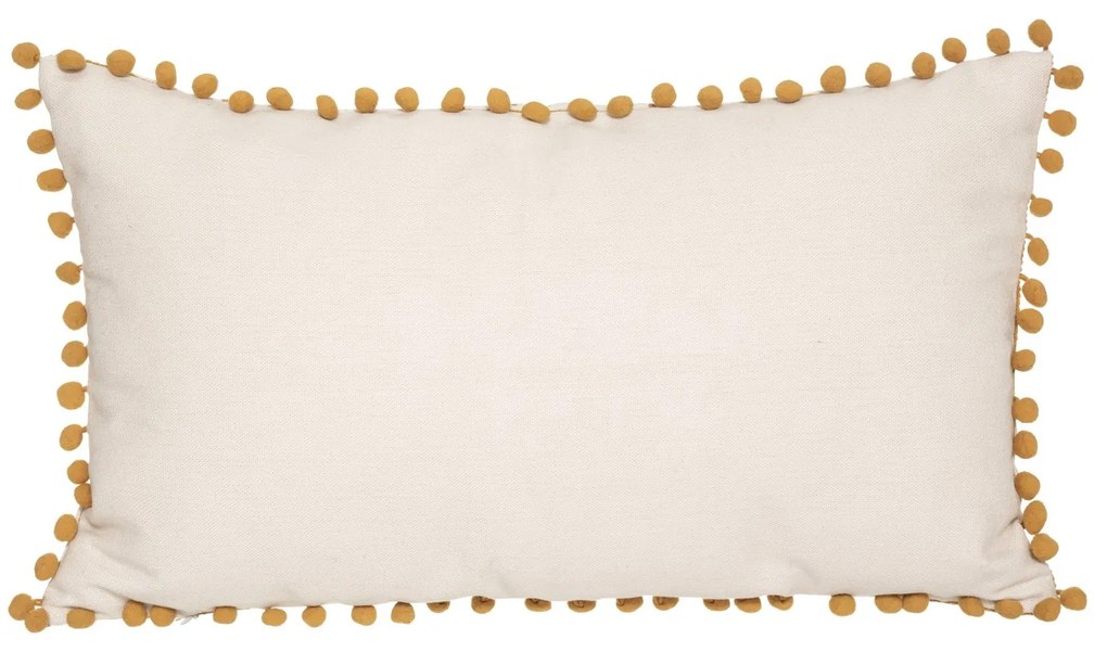 Poduszka dekoracyjna z napisem, poliester, 30 x 50 cm