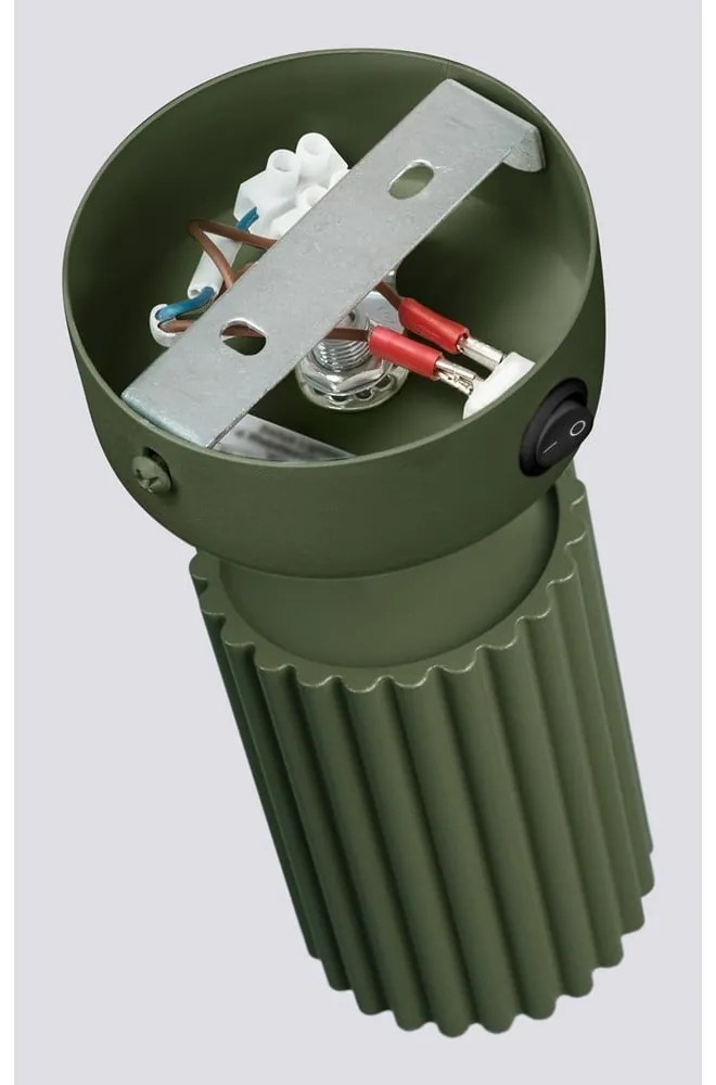 Zielona lampa punktowa 8x16 cm Gleam – Sollux