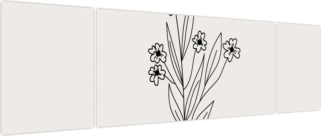 Obraz - Meadow Flower N⁰1 (170x50 cm)