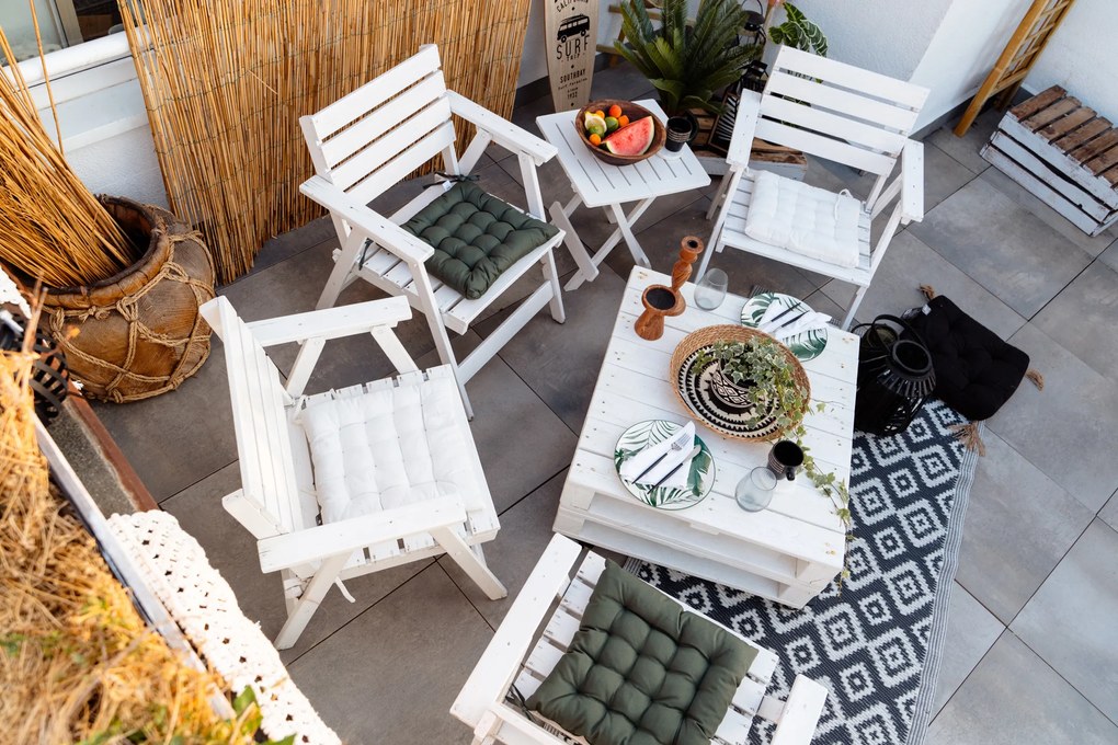 Serwetki na stół CHAMBRAY, 40 x 40 cm, 4 sztuki