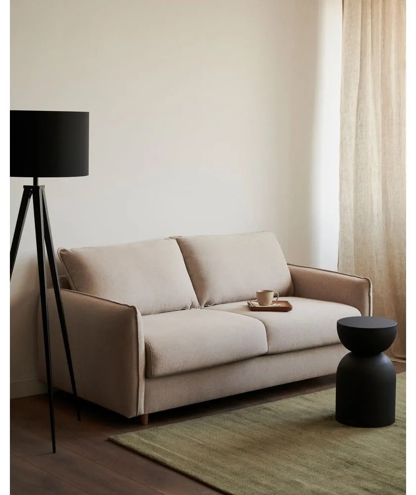 Beżowa rozkładana sofa 185 cm Carlota – Kave Home