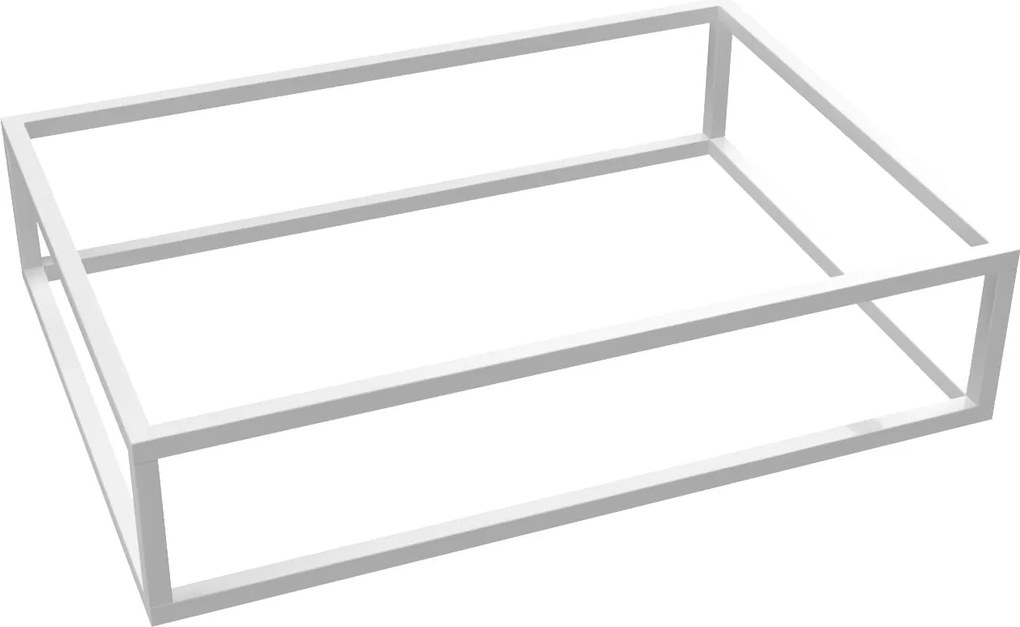 Uniwersalna konsola półka pod umywalkę lub blat 60 cm biała SINGUR