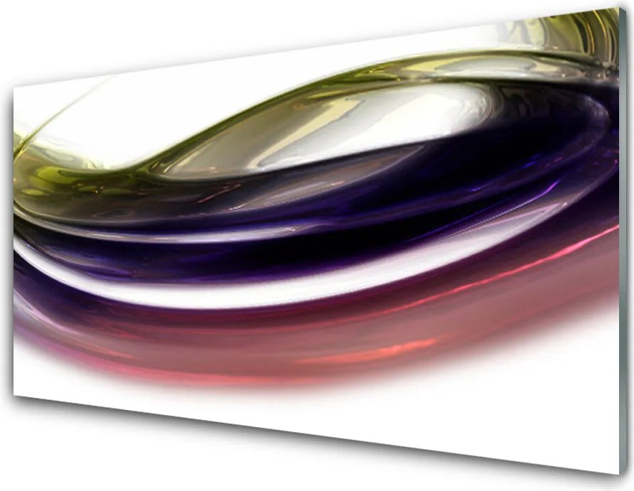 Panel nad blat kuchenny Cyfrowa Wizja Abstrakcji