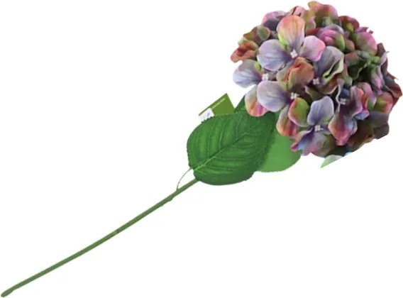 Sztuczny kwiat HORTENSJA 54 cm - różne kolory Kolor: Niebieski