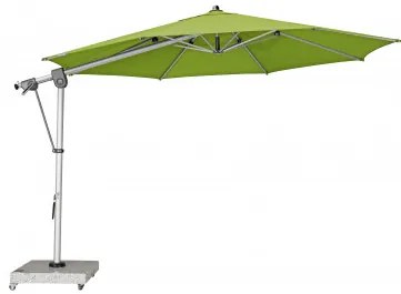 EXPERT 350P - parasol ogrodowy z drążkiem bocznym : Substancja Desen - T841