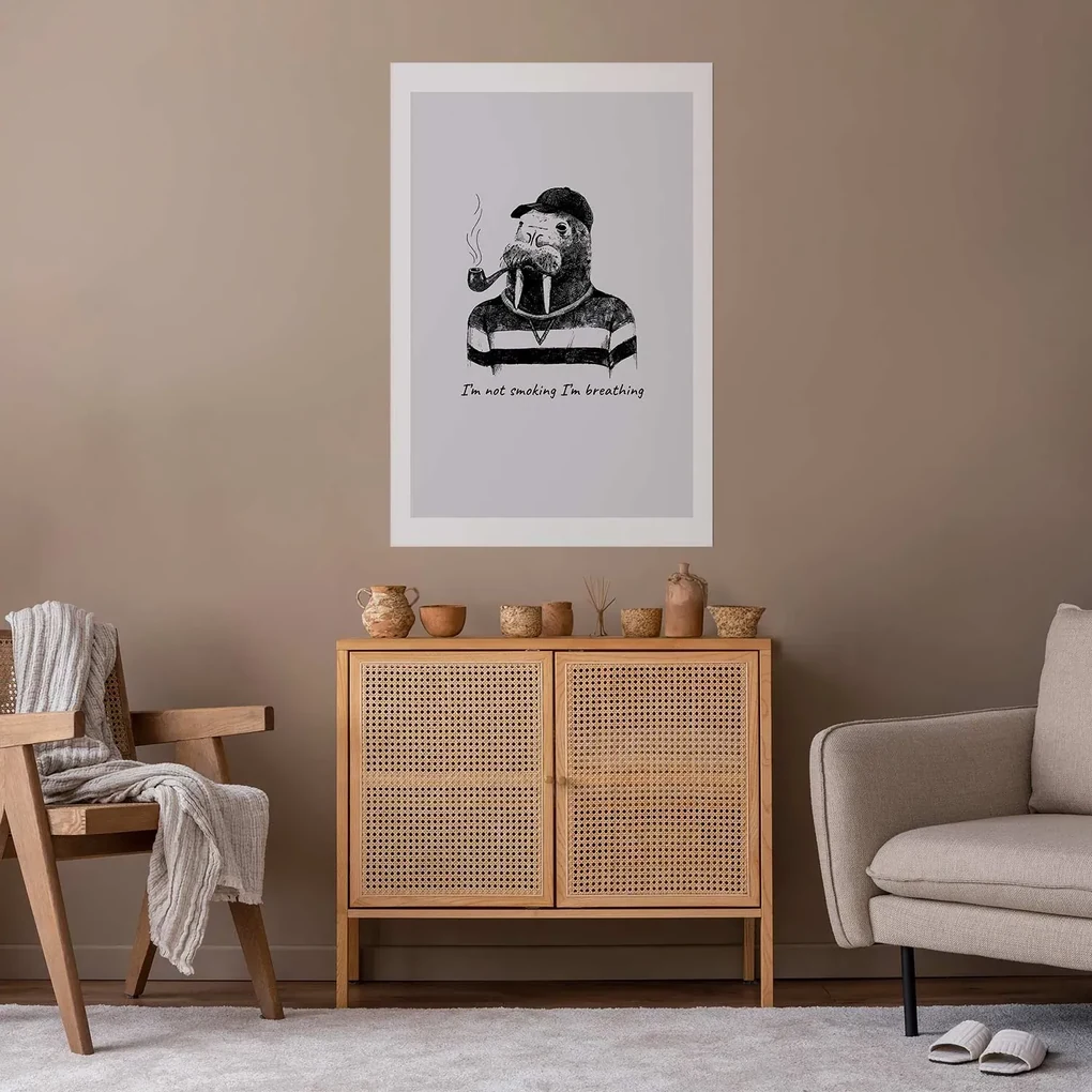 Plakat Smoking 21x30 cm bez ramy z marginesem ARTGEIST B