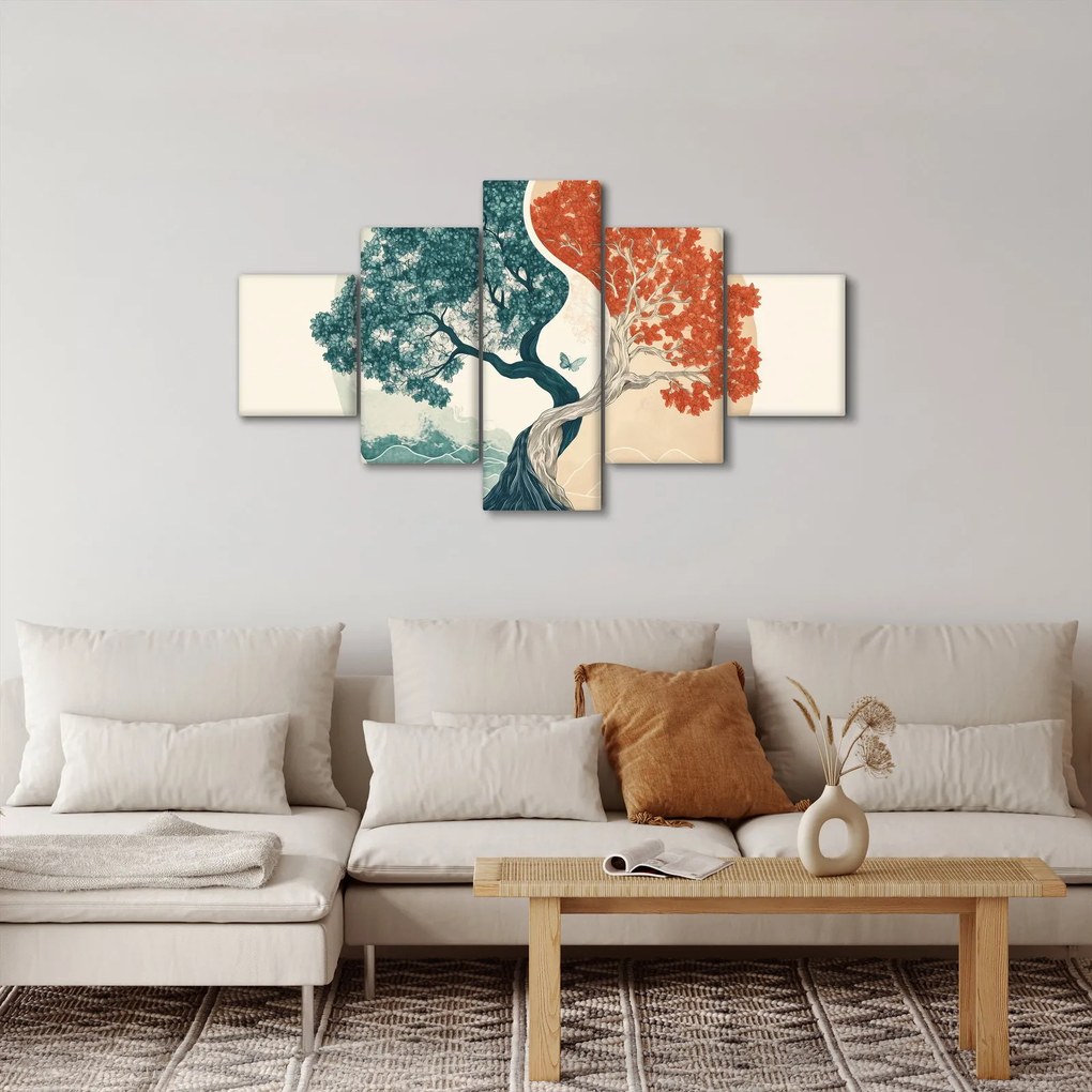Obraz – Drzewo pełne energii (125x70 cm)