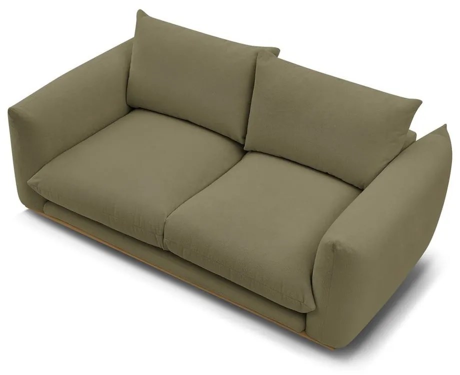 Jasnozielona sofa 193 cm Ernest – Bobochic Paris