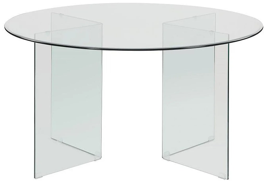 Stół do jadalni ADAMO - Dla 6 osób - Hartowane szkło