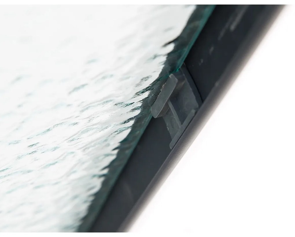 Happy Green Stół ogrodowy ze szklanym blatem Verre, 150 x 90 x 72 cm