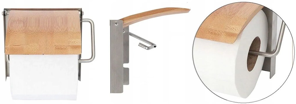 WIESZAK NA PAPIER BAMBUSOWY 390227 BAMBOO