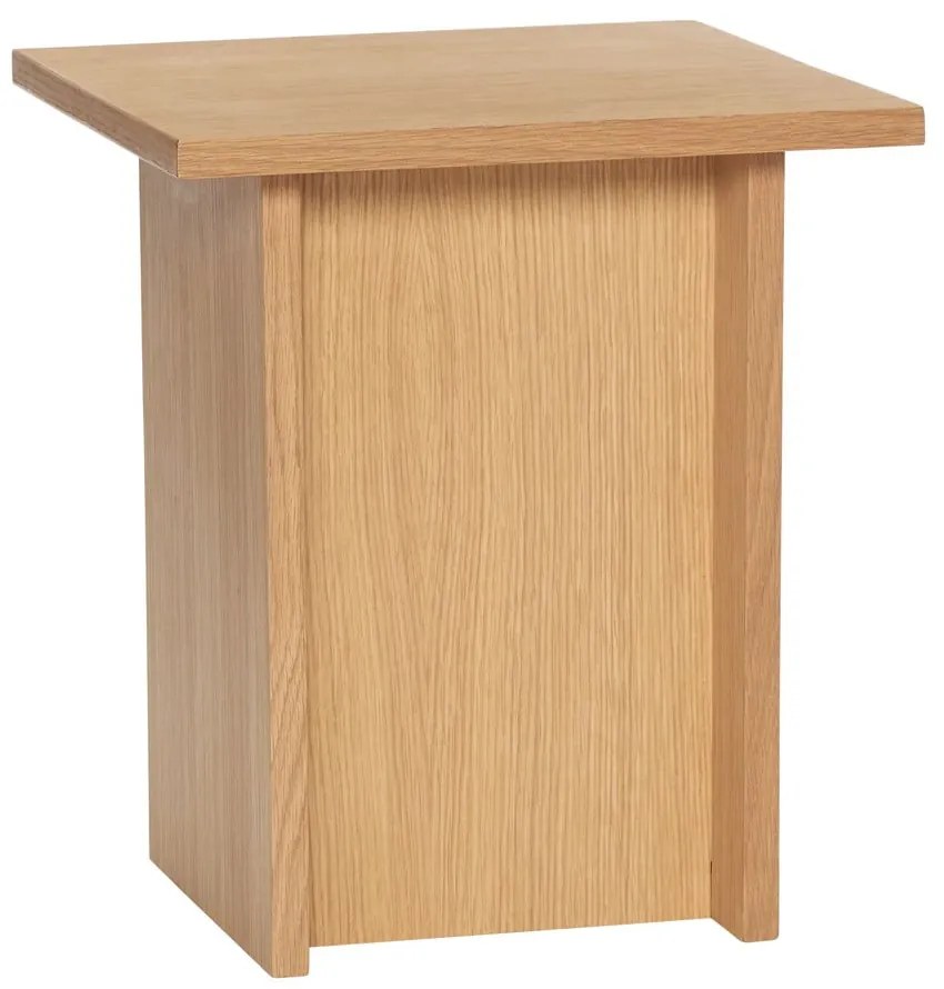 Stolik w dekorze dębu 35x35 cm Straight – Hübsch
