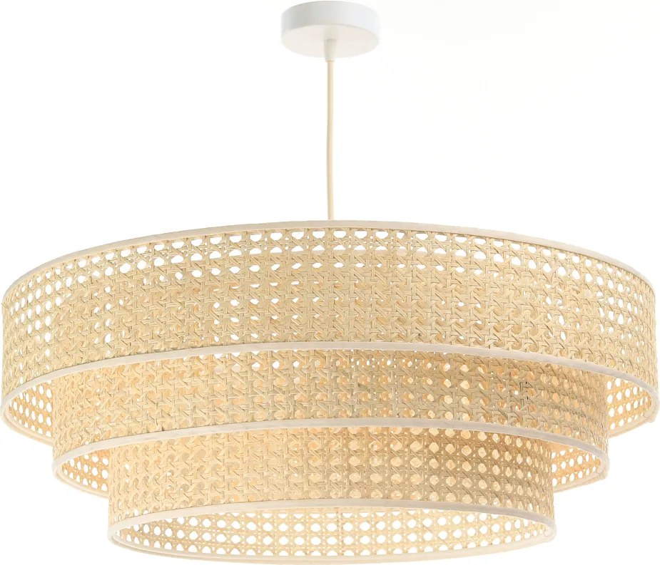 Lampa wisząca z naturalnego rattanu Togo