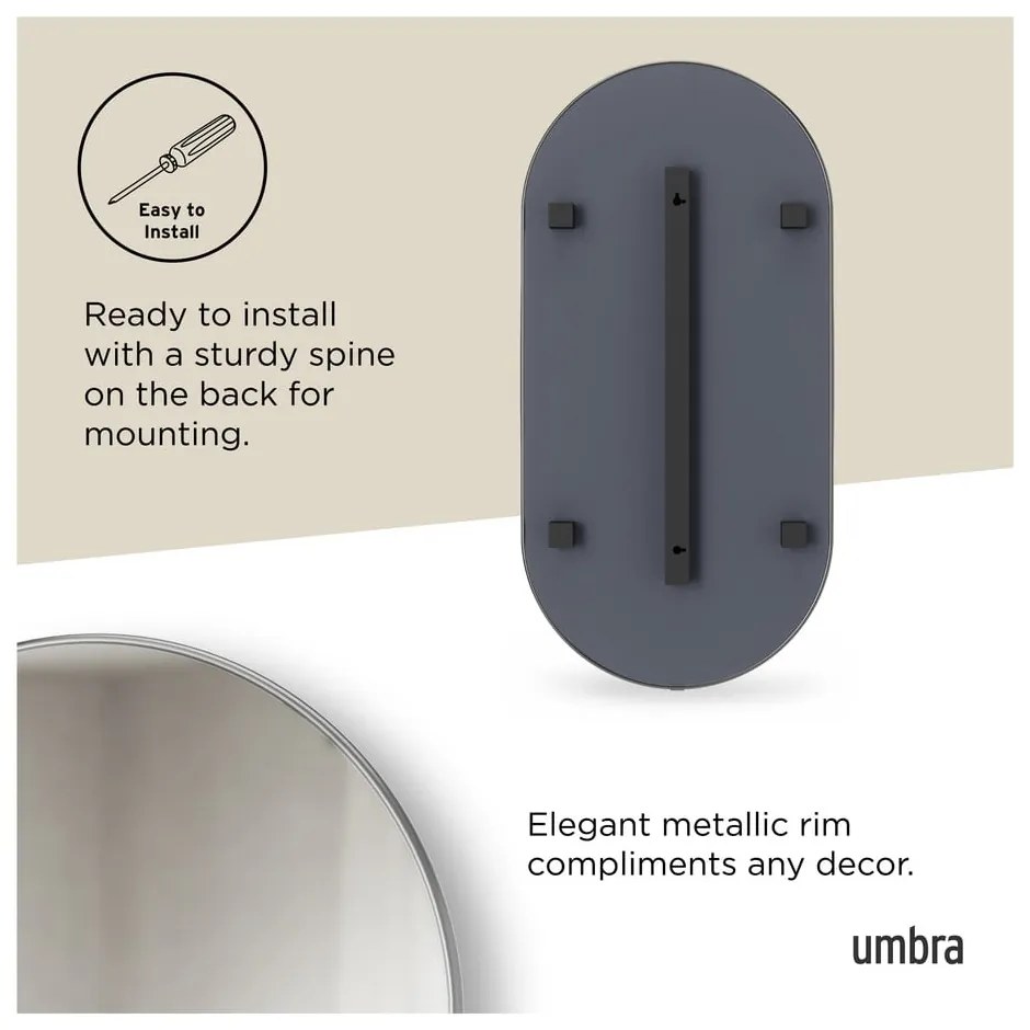 Lustro ścienne 46x91 cm Hubba – Umbra