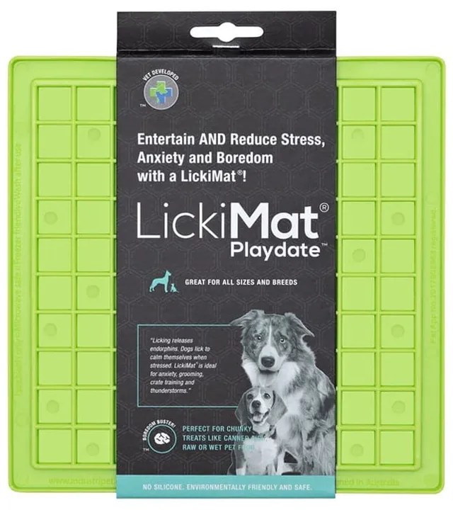 Mata do lizania Playdate Green – LickiMat