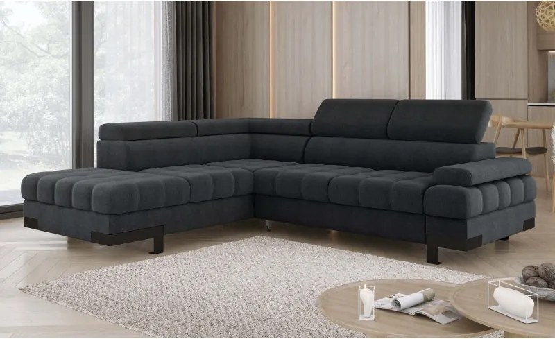 Narożnik SELVA L z funkcją spania i pojemnikiem AUSTIN 20 WERSAL