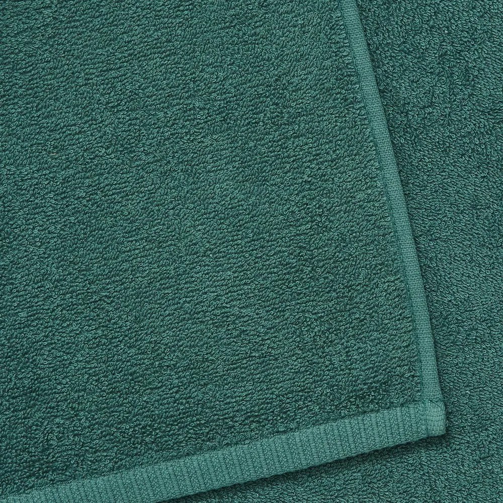 Ciemnozielone bawełniane ręczniki kąpielowe szybkoschnące/frotte zestaw 2 szt. 90x140 cm Quick Dry – Catherine Lansfield