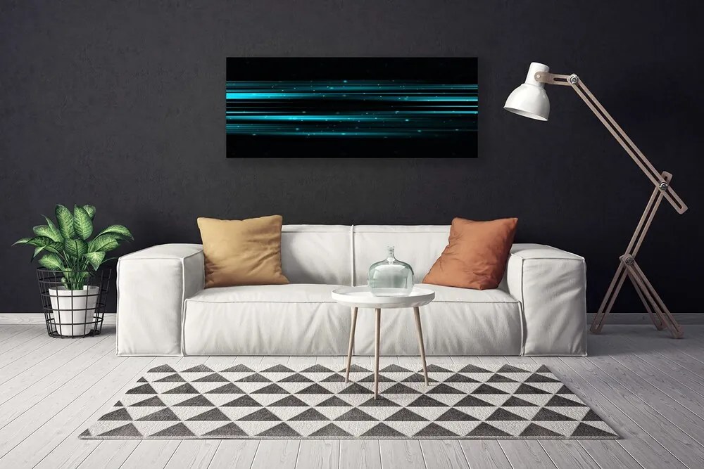 Obraz drukowany na płótnie Fluidyczna Forma Przestrzenna