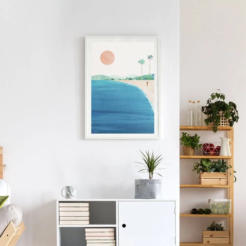 Plakat 30x40 cm Paradise Beach – Travelposter