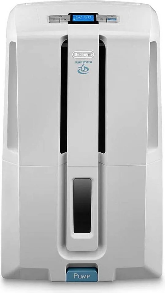 Odwilżacz DeLonghi DD230P 30l/dzień 72m² - Pompa Podnosząca, Funkcja Prania, Gaz R290