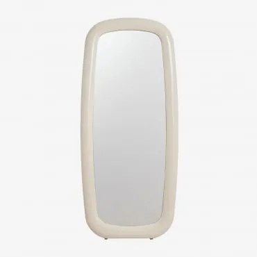 Lustro Podłogowe Heras Mdf 80x180 Cm Kremowa Tapioca - Sklum