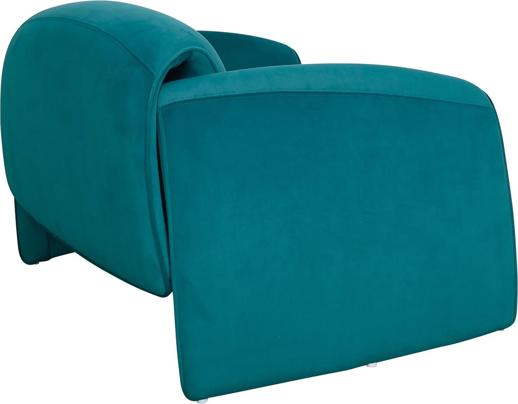 Designerski fotel welurowy Nua N78