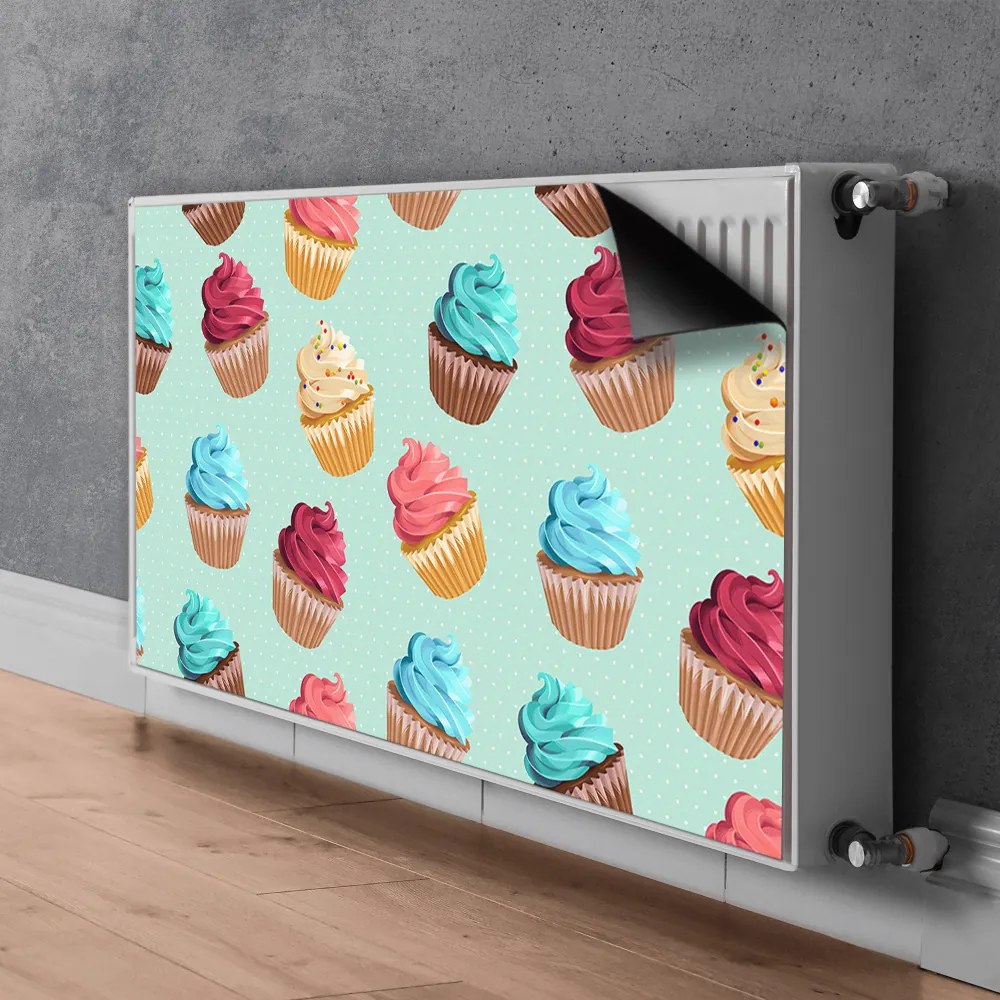 Mata magnesowa na kaloryfer Babeczki muffinki