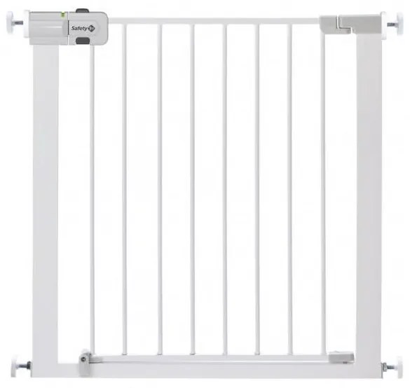 Safety 1st - Biała barierka zabezpieczająca EASY CLOSE