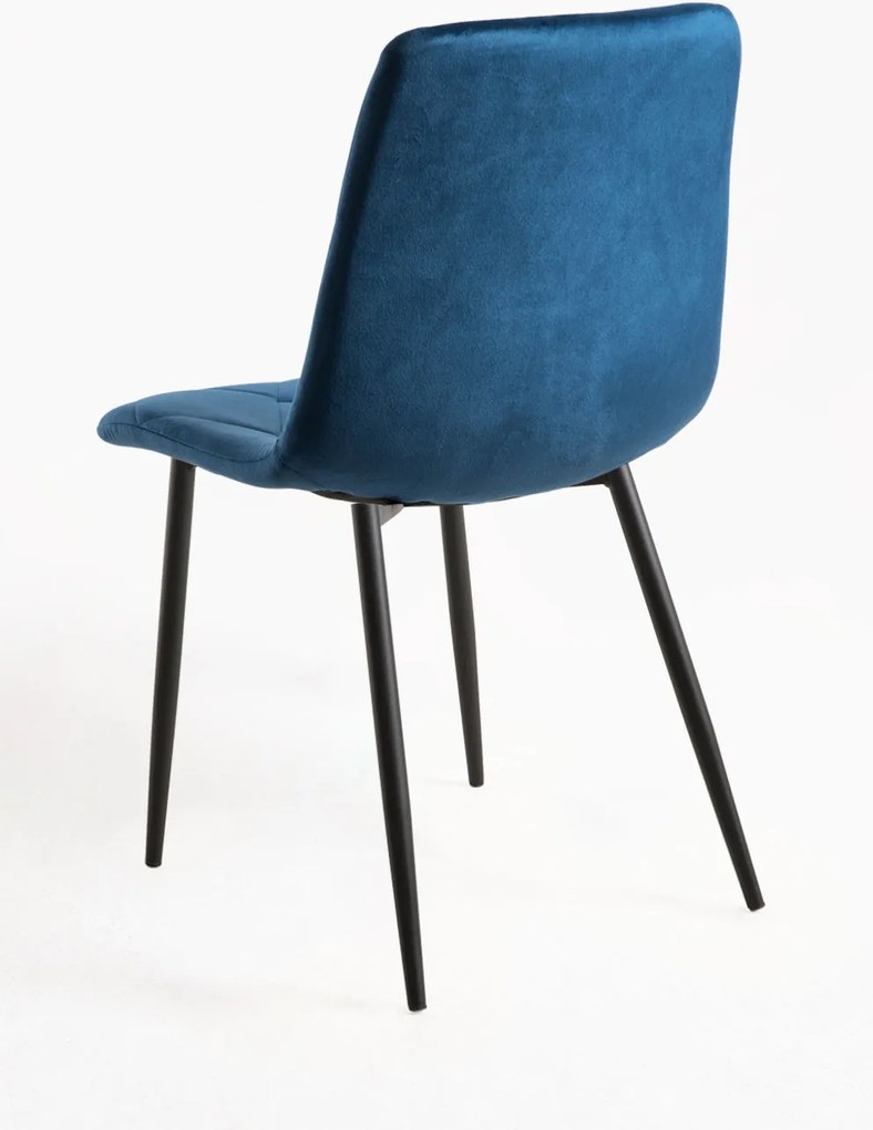 Zestaw 4 Krzese Lyke Aksamitne