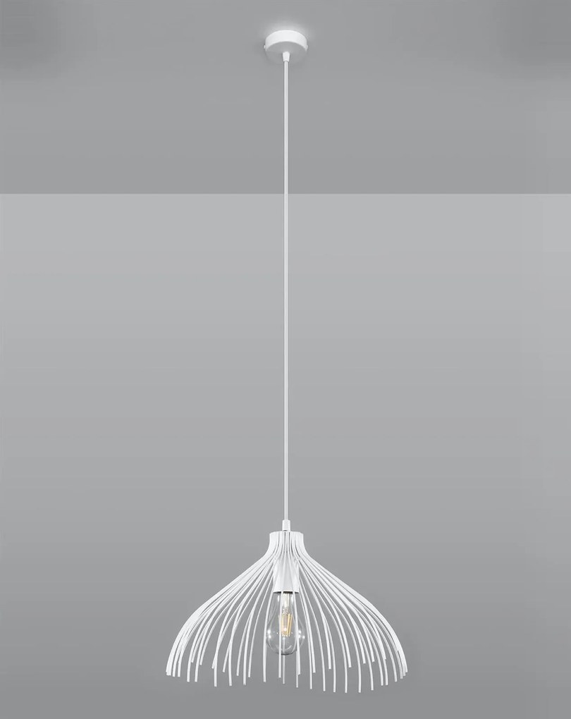 Lampa wisząca UMB biała SOLLUX  LIGHTING